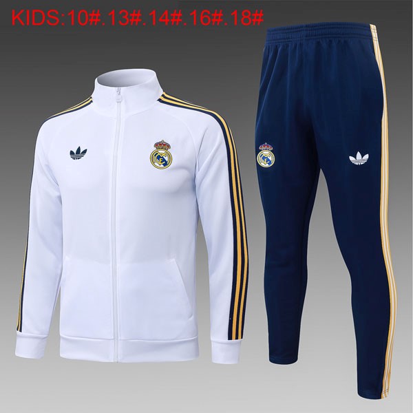 Ninos Chandal Real Madrid 2026 2027 Blanco 6